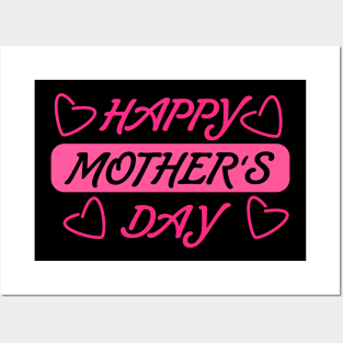 happy mothers day Posters and Art